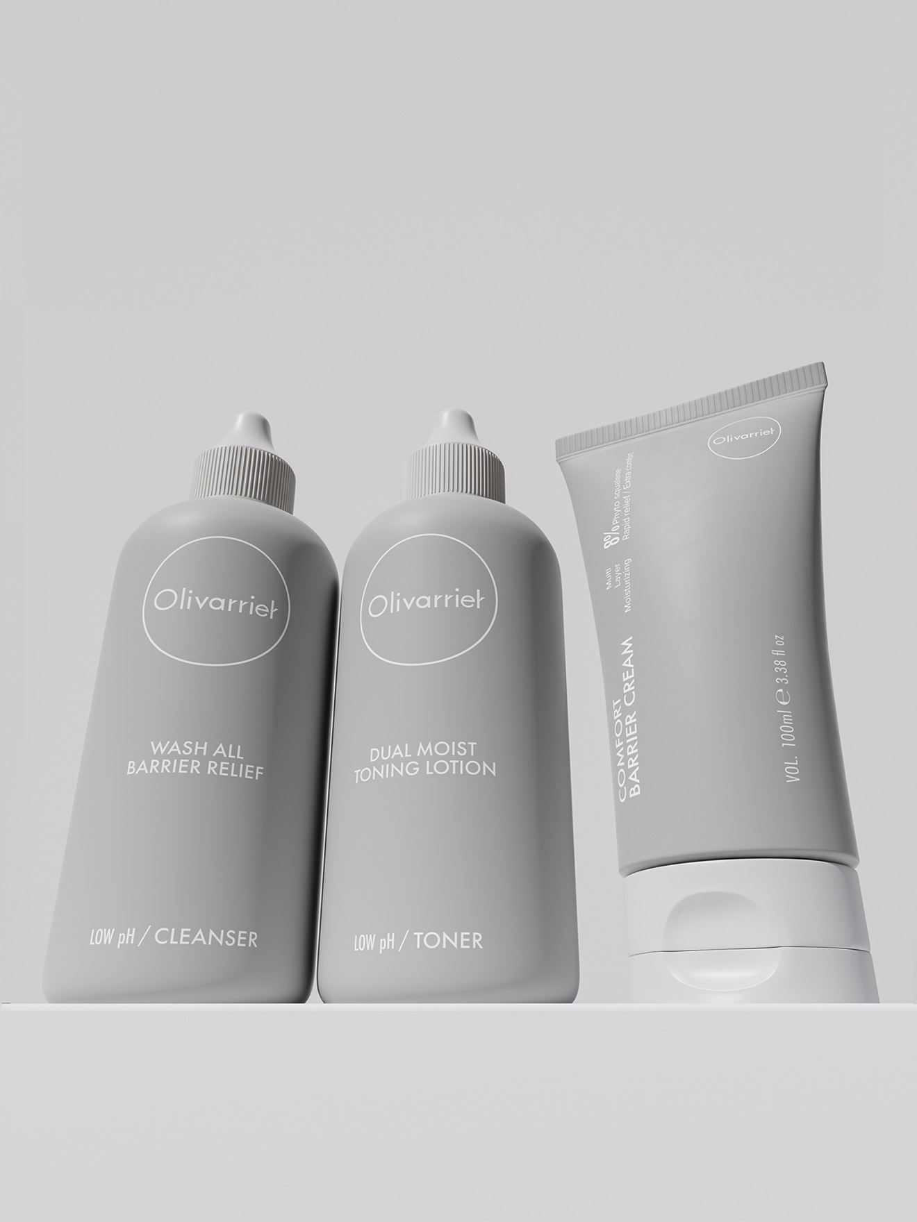 Olivarrier - the mildly acidic barrier line